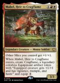 Bloomburrow Promos -  Mabel, Heir to Cragflame