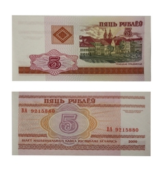 BÉLARUS -  5 ROUBLES 2000 (UNC) 22