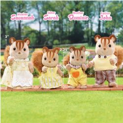 CALICO CRITTERS -  FAMILLE DES ÉCUREUILS NOYERS