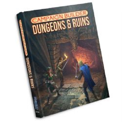CAMPAIGN BUILDER -  DUNGEONS & RUINS - HC (ANGLAIS) -  LIVRE DE RÈGLE 5E