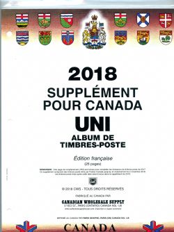 CANADA UNI -  SUPPLÉMENT 2018 (FRANÇAIS)