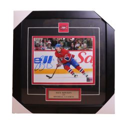 CANADIENS DE MONTRÉAL -  CADRE PHOTO AUTOGRAPHIÉ PAR ALEX KOVALEV (20CM X 25CM) V1