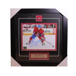 CANADIENS DE MONTRÉAL -  CADRE PHOTO AUTOGRAPHIÉ PAR ALEX KOVALEV (20CM X 25CM) V2