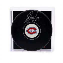CANADIENS DE MONTRÉAL -  RONDELLE DE HOCKEY AUTOGRAPHIÉE PAR JAKUB DOBES