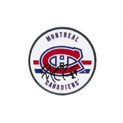 CANADIENS DE MONTRÉAL -  RONDELLE DE HOCKEY EN ACRYLIQUE AUTOGRAPHIÉE PAR PATRICK ROY