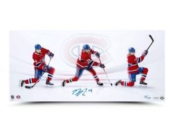 CANADIENS DE MONTRÉAL -  TIRAGE AUTOGRAPHIÉ PAR NICK SUZUKI - 