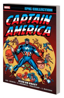 CAPTAIN AMERICA -  HERO OR HOAX? (V.A.) -  EPIC COLLECTION 04 (1971-1973)