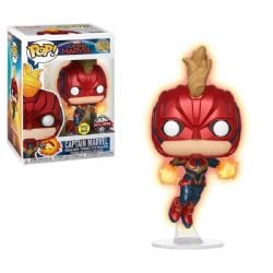 CAPTAIN MARVEL -  POP! BOBBLE-HEAD EN VINYLE DE CAPTAIN MARVEL (9 CM) 433