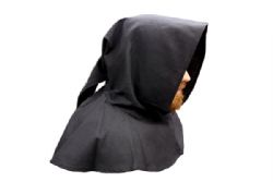 CAPUCHES -  CAPUCHE DE BASE - NOIR