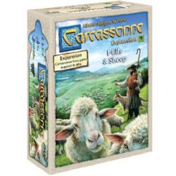 CARCASSONNE -  HILLS AND SHEEP (ANGLAIS)