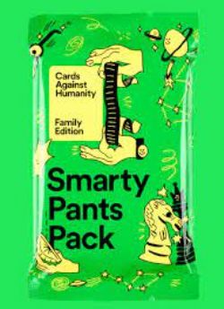 CARDS AGAINST HUMANITY -  SMARTY PANTS PACK (ANGLAIS) -  FAMILY EDITION