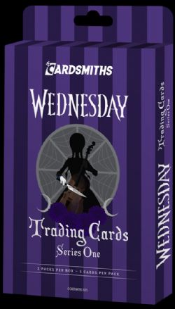 CARDSMITHS -  WEDNESDAY ADDAMS SERIES 1 - COLLECTORS BOX
