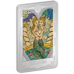 CARTES DE TAROT -  L'AMOUREUX -  PIÈCES DE LA NOUVELLE-ZÉLANDE 2022 07