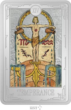 CARTES DE TAROT -  LA TEMPÉRANCE -  PIÈCES DE LA NOUVELLE-ZÉLANDE 2023 15