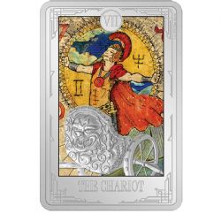 CARTES DE TAROT -  LE CHARIOT -  PIÈCES DE LA NOUVELLE-ZÉLANDE 2022 08