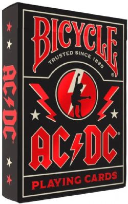 CARTES FORMAT POKER -  BICYCLE - AC/DC