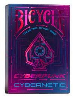 CARTES FORMAT POKER -  BICYCLE - CYBERPUNK CYBERNETIC