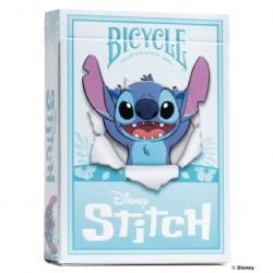 CARTES FORMAT POKER -  BICYCLE - DISNEY STITCH