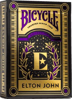 CARTES FORMAT POKER -  BICYCLE - ELTON JOHN