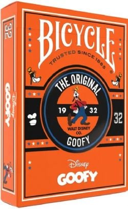 CARTES FORMAT POKER -  BICYCLE - GOOFY -  DISNEY