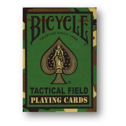 CARTES FORMAT POKER -  BICYCLE - TACTICAL FIELD GREEN