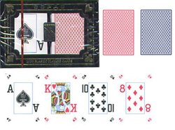 CARTES FORMAT POKER -  DUAL (INDEX DOUBLE)