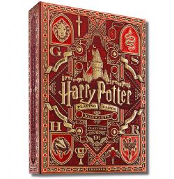 CARTES FORMAT POKER -  HARRY POTTER (ROUGE) -  THEORY11