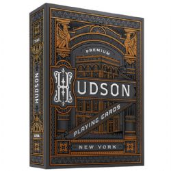 CARTES FORMAT POKER -  HUDSON (NOIR) -  THEORY11