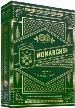 CARTES FORMAT POKER -  MONARCHS (VERT) -  THEORY11