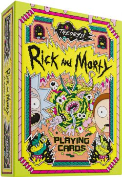 CARTES FORMAT POKER -  RICK & MORTY -  THEORY11