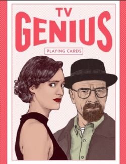 CARTES FORMAT POKER -  TV GENIUS - STANDARD