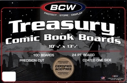 CARTONS -  FORMAT TREASURY BLANC DES 2 COTES (100)
