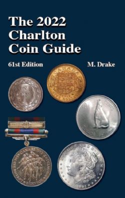 CATALOGUE CHARLTON STANDARD -  THE 2022 CANADIAN AND USA CHARLTON COIN GUIDE (61ST EDITION)