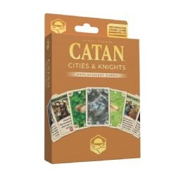 CATAN -  CITIES & KNIGHTS EXPANSION - REPLACEMENT CARDS (ANGLAIS)