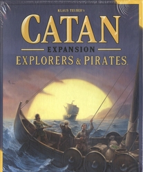 CATAN -  EXPLORERS & PIRATES - EXPANSION (ANGLAIS)