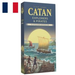 CATAN -  PIRATES ET DÉCOUVREURS 5-6 JOUEURS (FRANÇAIS) -  6E EDITION