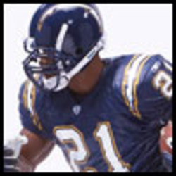 CHARGERS DE SAN DIEGO -  LADAINIAN TOMLINSON (15 CM)
