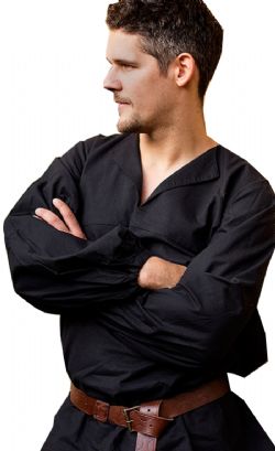 CHEMISES -  CHEMISE GODFREY - NOIR ÉPIQUE (GRAND)