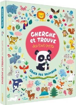 CHERCHE ET TROUVE DES TOUT-PETITS -  CHEZ LES ANIMAUX (V.F.)
