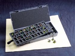 CHESSEX -  BOITE DE RANGEMENT, POUR 80 FIGURINES DE 2,5 CM -  BOITE DE RANGEMENT CHESSEX