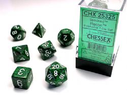 CHESSEX -  ENSEMBLE DE 7 DÉS JDR, SPECKLED RECON -  ENSEMBLE DE 7 DÉS JDR SPECKLED