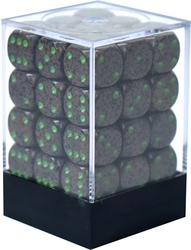 CHESSEX -  ENSEMBLE DÉS 36D6, SPECKLED TERRE -  ENSEMBLE DÉS 36D6 SPECKLED