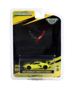CHEVROLET -  CHEVROLET CORVETTE STINGRAY 2022, JAUNE - 1/64