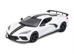 CHEVROLET -  CHEVROLET CORVETTE STINGRAY COUPE, BLANCHE - 1/24