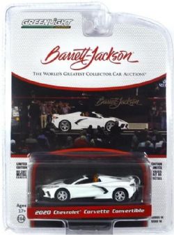 CHEVROLET -  CORVETTE CONVERTIBLE 2020 - 1/64 -  BARRETT-JACKSON 50TH ANNIVERSARY