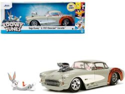 CHEVROLET -  CORVETTE™ AVEC FIGURINE DE BUGS BUNNY - 1/24 -  LOONEY TUNES™