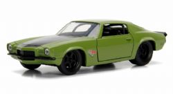 CHEVY -  1973 CHEVY CAMARO 1/32 - VERT -  RAPIDE ET DANGEREUX