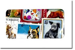 CHIENS -  50 DIFFÉRENTS TIMBRES - CHIENS