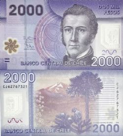 CHILI -  2000 PESOS 2016 (UNC)