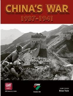 CHINA'S WAR: 1937-1941 -  JEU DE BASE (ANGLAIS)